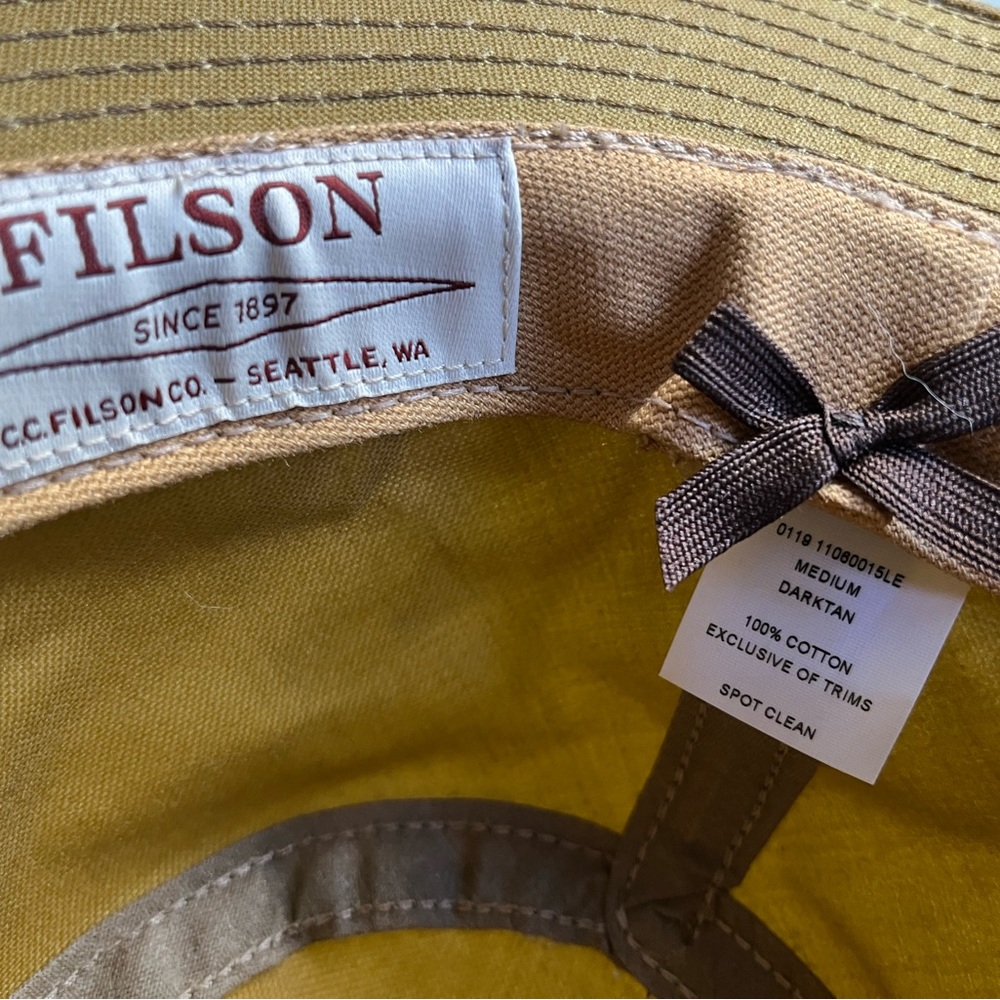 Filson TIN CLOTH PACKER HAT